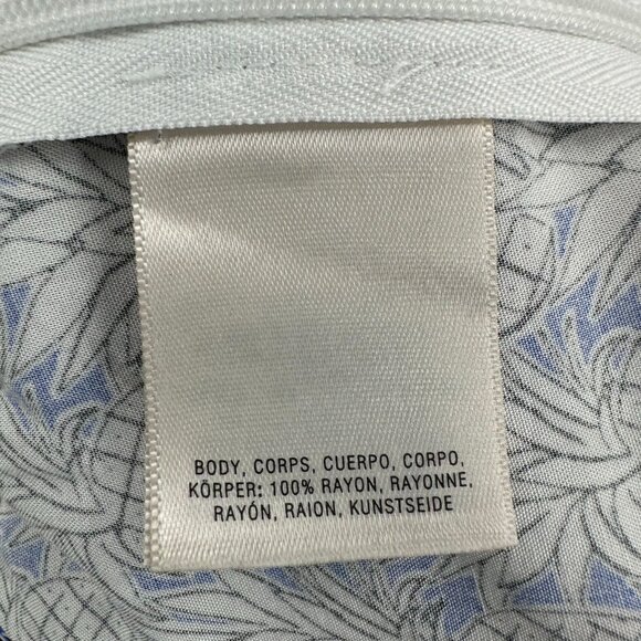 Maeve Ruffled Shorts Womens Size 8 Pineapples Beach Tropical Hawaii Blue - Picture 8 of 9